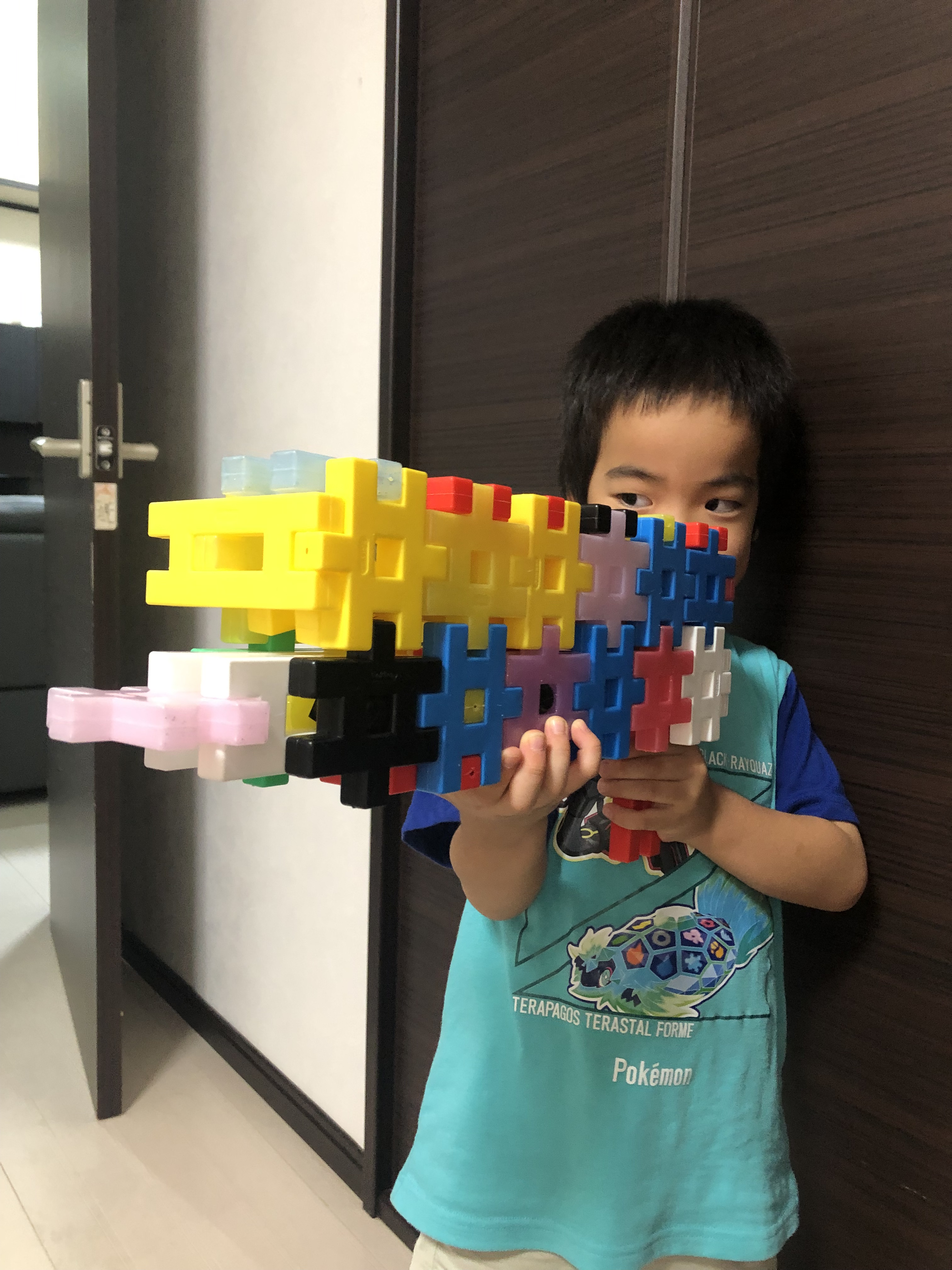 飛び出る!鉄砲の作品写真